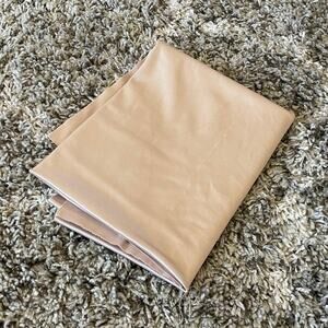 Piece of Scrap Fabric Beige 37 x 44